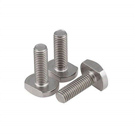 Ss 202 Grade Mushroom Square Neck with Nut Stainless Steel Flat Head Carriage Bolt