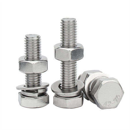 Fasteners Flange Shoulder Ss Hex Bolt Custom-Made