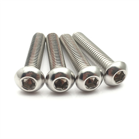 Stainless Steel Ss 201 304 A2-70 DIN912 Hex Socket Allen Key Bolt with Friction Head