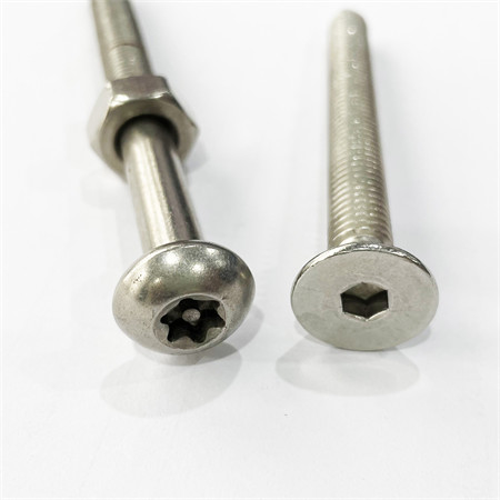 SS304 Stainless Steel Butterfly Wing Bolt Double Ear Screw Handle Bolt for Hand Screw Toggle Bolt