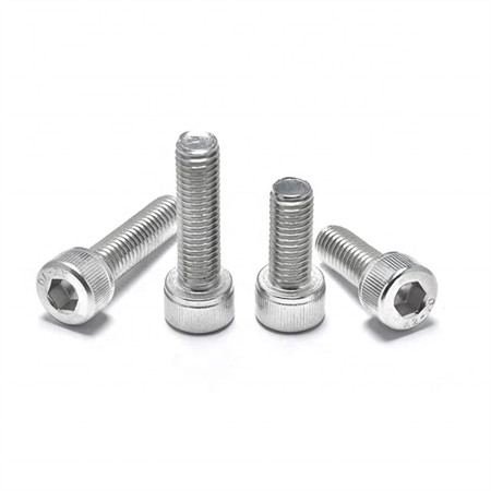Factory Low Price Promotion ASME/Amsi B 18.2.1 Steel Yellow Zinc Hexagonal Flange Bolts Metric SS316 DIN 933 DIN931 Hexagonal Head Bolts Stainless Steel Grade a