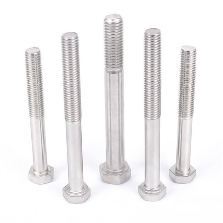 D: 5*L: 35 304 Stainless Steel Flat Hexagon Head Bolts