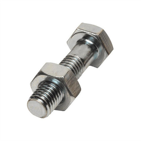 Stainless Steel SS304 Ss 316 Hex Bolts and Nuts Zinc Plated Eye Bolt with Anchor