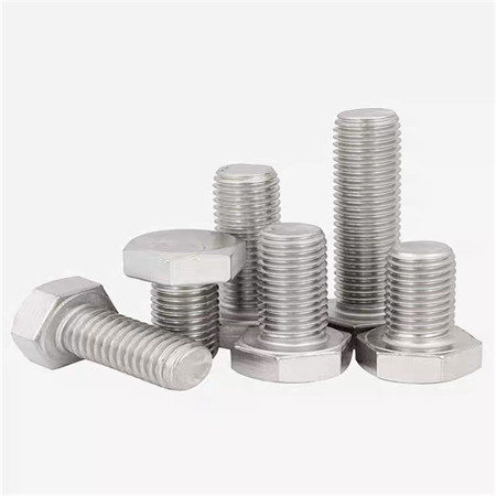 Double Stud Bolt with Hex Nut Anchor Bolt Hex Nut Stainless Steel Bolt Auto Parts Threaded Rod Wedge Anchor Flat Washer Eye Bolt Hex Cap Screw Thread Bar DIN933