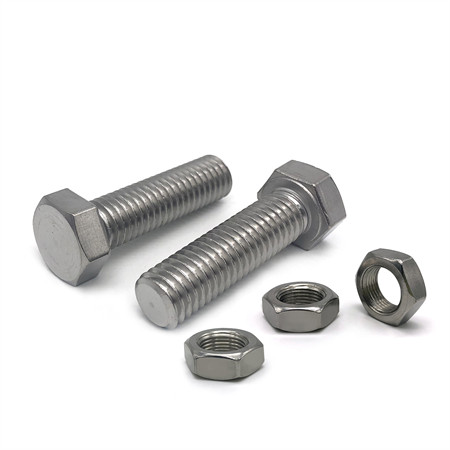 DIN933 Stainless Steel Ss Hexagon Head Bolt M12