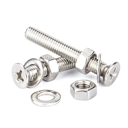Carbon Steel Screw Bolts Metal DIN934 Construction Hardwaredin934 M18 Stainless Steel Ss 306 316 304 Hex Nut DIN934 M8 M10 M12 M16 Hex Head Screw Bolts