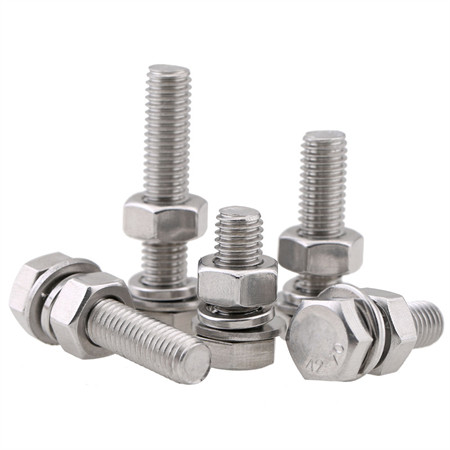 ISO 4017 DIN 933 Ss 304 Allen Cap Screws Hex Cap Head Screw Bolt