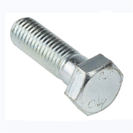 Factory Price Stainless Steel 304 316 316L DIN 933 1/6 Hexagon Head Bolts Ss Bolts Nuts Hex Bolt