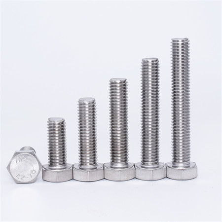 Plain ASTM A193 B7 Heavy Hex Bolts and Nuts ISO4014 Galvanized Grade 8.8 Stainless Steel 304 Ss Hex Bolts