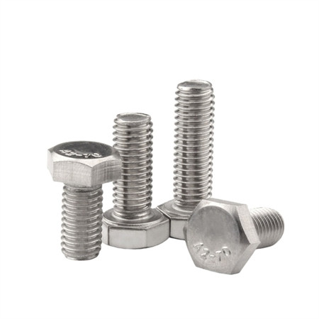Stainless Steel 304 316 316L DIN 931 DIN 933 A2-70 Stainless Steel Bolts Ss Bolts Nuts Hex Bolt in Stock