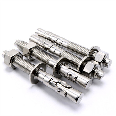 Fasteners Manufacturers Stainless Steel Hilti Anchor Bolt Wedge Anchor Expansion Bolt Through Bolt