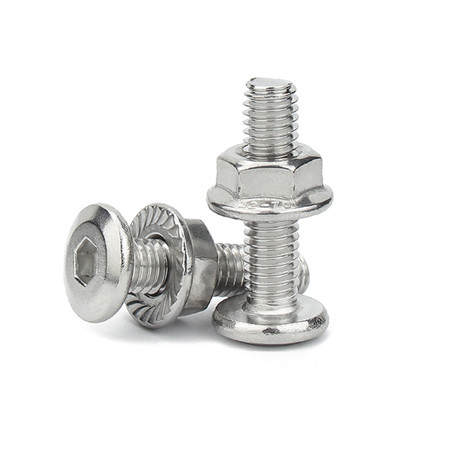 Factory Directly Supply Stainless Steel A2 -80 Hex Socket Head Bolt DIN 912 Hex Socket Cap Screw Allen Bolt Carbon Steel Zinc Plated Full Thread