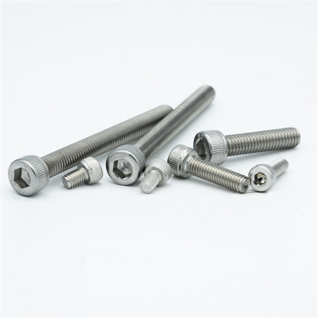 Stainless Steel 304 DIN912 Socket Cylinder Allen Hex Socket Head Cap Knurled Bolt