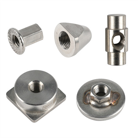 Ss 304 A2-70 Hex Flange Lock Nut Stainless Steel Hex Flange Nut DIN6923 M5-M20
