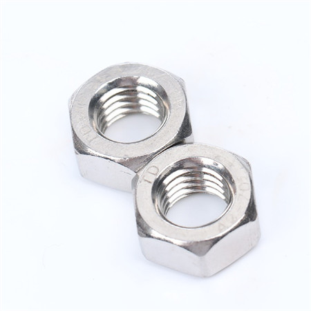 2016 Hot Sale Hexagonal Flange Steel Lock Nut, Zinc Plated