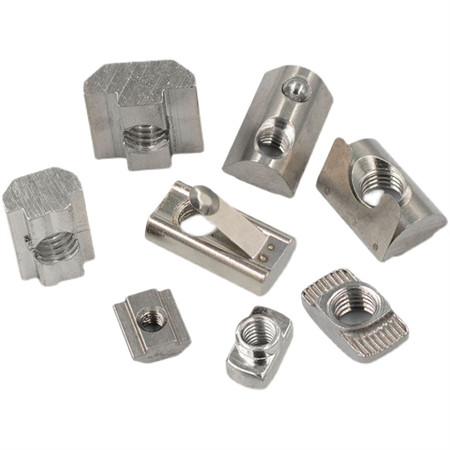 Hex Serrated Flange Dome Cap Nut Insert Square Cage Lock Heavy Coupling Hex Nuts Stainless Steel Weld Hex Flange Nut