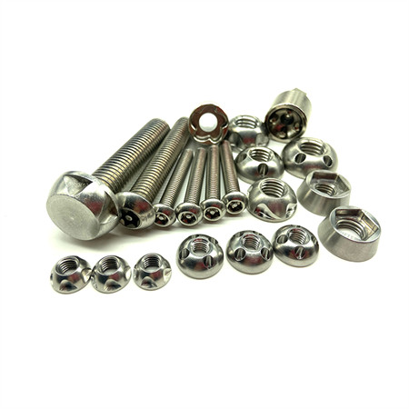 #8-32unc Stainless Steel 316 SUS304 Insert Knurled Rivet Nut Black Zinc Coating