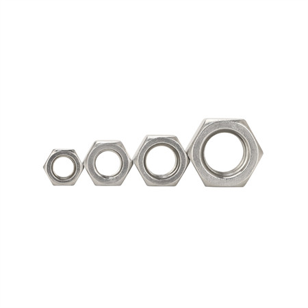 One-Stop Price Hexagon Head Ss 304 316 Stainless Steel Flange Nuts