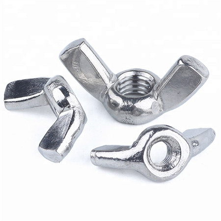 DIN 314 Ss 304 Square Wing Butterfly Nut