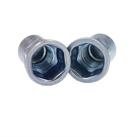 Low Price Stainless Steel Ss 304 316 A2 A4 Hex Thick Nylon Insert Nut DIN982 M8