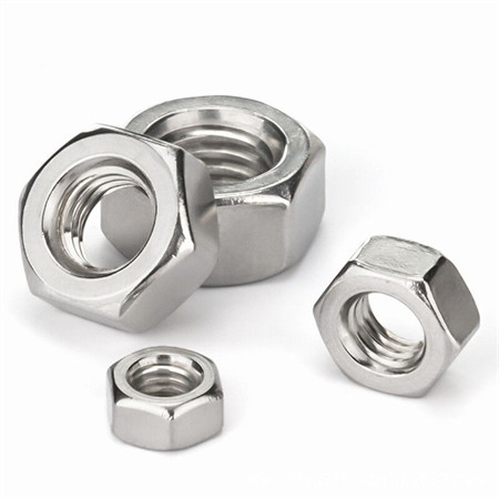 Ss 304 A2-70 DIN6923 Hex Flange Nut with Serrate