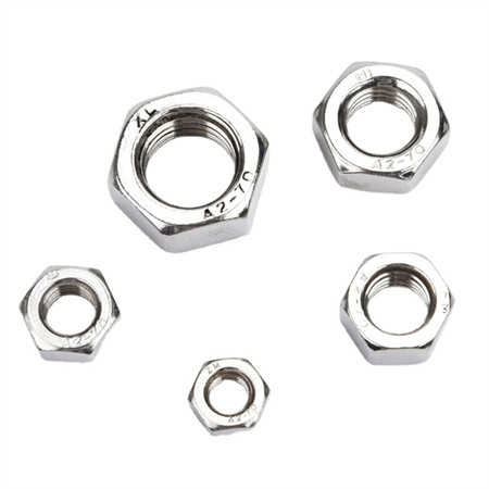 DIN 7967 Ss Passivation Self-Locking Hex Thin Counter Nuts