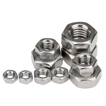 High Quality Ss 304 316 B8 B8m Stainless Steel DIN934 Hex M6-M64 Nut
