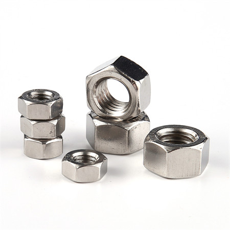 Good Price DIN982 Ss 304 Hex Nylon Insert Lock Nuts in China