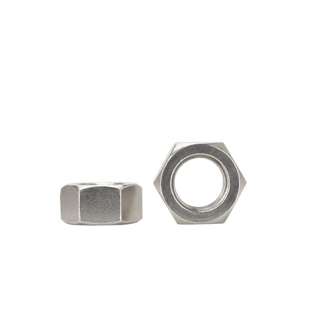 Stainless Steel Flange Nuts Factory Price Ss 304 316 Serrated Hex Flange Nuts