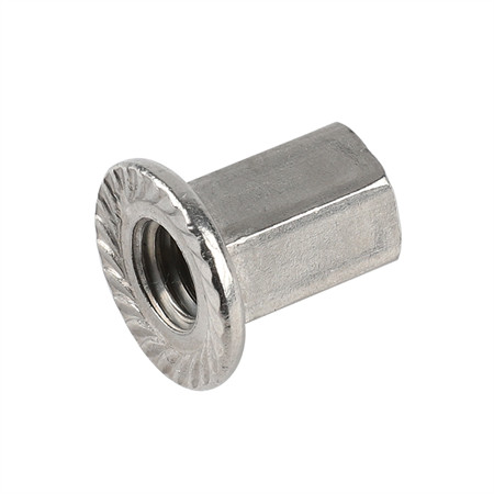 Qbh DIN985 Nylon Insert Self Locked Carbon Steel M5-M48 Stainless Steel S. S. /Ss/SUS 304/316 SS304/SS316 SUS304/SUS316 DIN 985 Hex Nylock Nut