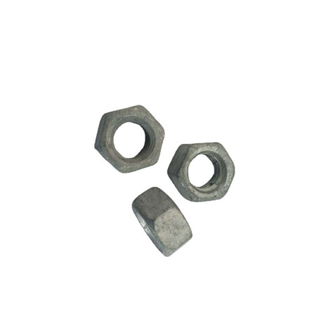 DIN 985 White Ring/Blue Ring Hex Nylon Nuts, DIN982 Nylon Insert Lock Nuts, C1022/Ss, DIN6923 Hex Flange Nuts