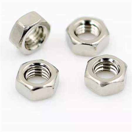 Hexagon Ss M14 Thread Slotted Crown Hex M8X125 Flange Nut
