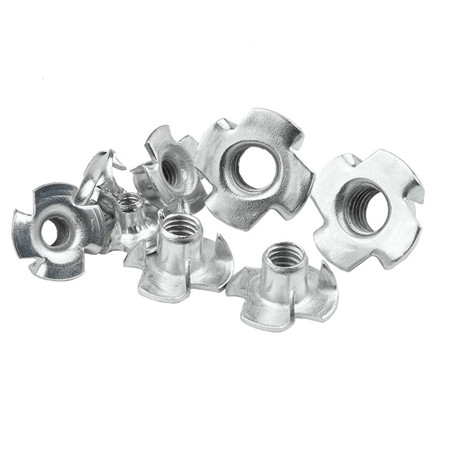 Stainless Steel 304/316 Hot Selling Lock Nut Ss Hex Lock Nut A2 DIN 985 DIN982 Nylon Lock Nut From China Factory White Nylon Blued Nylon