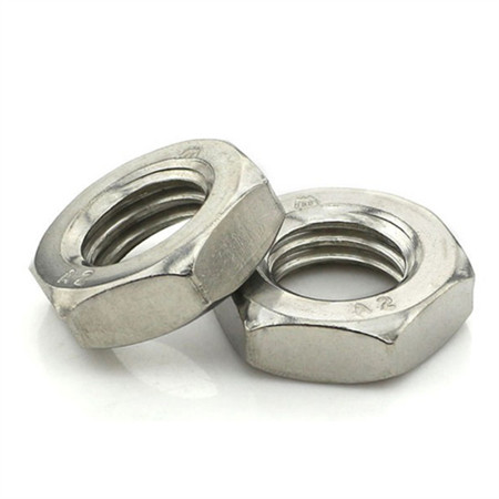 DIN6923 Flange Nuts Carbon Steel Plain Nylon Self Lock Nut Stainless Steel Hex Flange Nut
