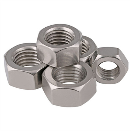 Stainless Steel Big Flange Head Rivet Nut Inner and Outer Side Semi Hex Body Closed End Rivet Nut