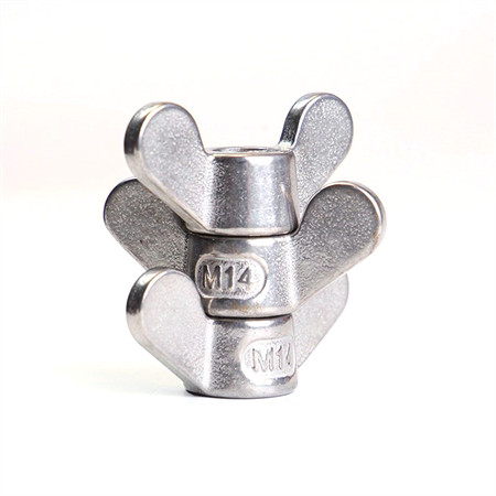 Factory Price Hexagon Head Ss 304 316 Serrated Hex Flange Nuts