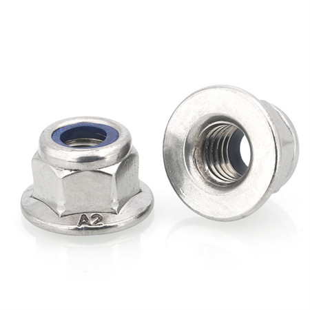 Qbh DIN982 DIN 982 CS Ss Non-Metallic Insert Prevailing Torque Type Hex Hexagon Hexagonal Thick Nylon Lock Nuts