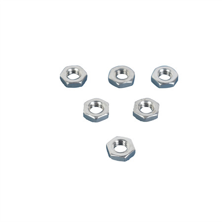 Stainless Steel DIN 982 SS304/316 Nylon Lock Nut Hot Selling Ss Hex Lock Nut A2 304 DIN 985 China Factory White Nylon Blue Nylon
