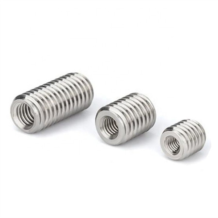 Ss400 Bolt Nut Washer SUS304 M7 M40 DIN933 Standard Bolts A2-70 SS316 A4-70 Stainless Steel Hex Bolt and Nut