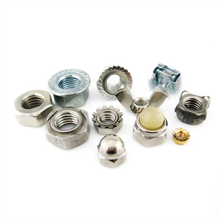 Qbh DIN985 Nylon Insert Self Locked Carbon Steel M5-M48 Stainless Steel S. S. /Ss/SUS 304/316 SS304/SS316 SUS304/SUS316 DIN 985 Hex Nylock Nut