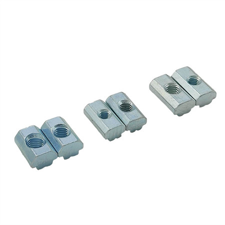 Qbh Customized Stainless Steel Auto Car Parts SS304 SS316 Square Nylon Insert Lock Locked Locking Ss 304 316 Nylock Nut