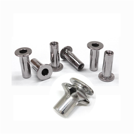 304 Stainless Steel 316 Nuts DIN985 Locking Nut Blue Nylon Ring American Standard Nylon Insert Lock Nut