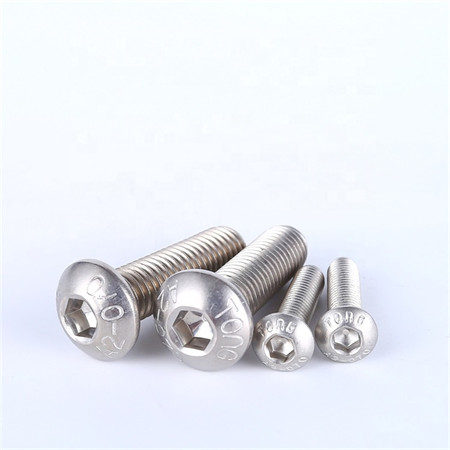Ss 304 Hexagonal Countersunk Head Machine Screw Sandblasting and Blackening Custom Fastener