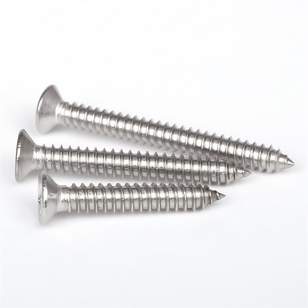 Ss Manufacture DIN7504p Phillips Recessed Flat/Csk Head Self-Drilling Screw