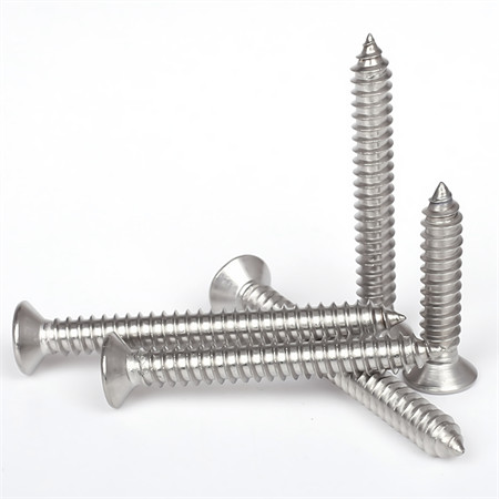 8# 4.2mm C1022A/Ss Flat Pozi Head/Double Csk Head White/Yellow Zinc Plated Self Drilling Screw/Self Tapping Screw Furniture Screw /Chipboard Screws/Wood Screw