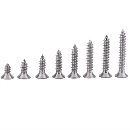 SUS 410 Size4.8*90 2022 Factory Sale Ss Screw Stainless Steel Cross Recessed Pan Head Self Tapping and Self Drilling Screw