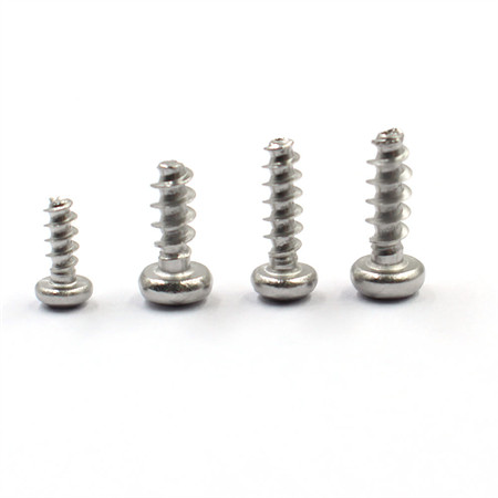 DIN7983 Stainless Steel Half Countersunk Head Cross Self-Tapping Screw