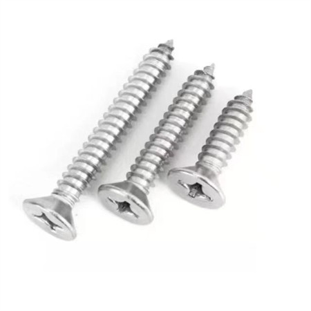 SUS 410 Size4.8*60 2022 Factory Sale Ss Screw Stainless Steel Cross Recessed Pan Washer Head Self Tapping and Self Drilling Screw