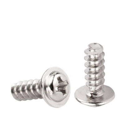 SUS 410 Size4.2*60 2022 Factory Sale Ss Screw Stainless Steel Cross Recessed Pan Washer Head Self Tapping and Self Drilling Screw