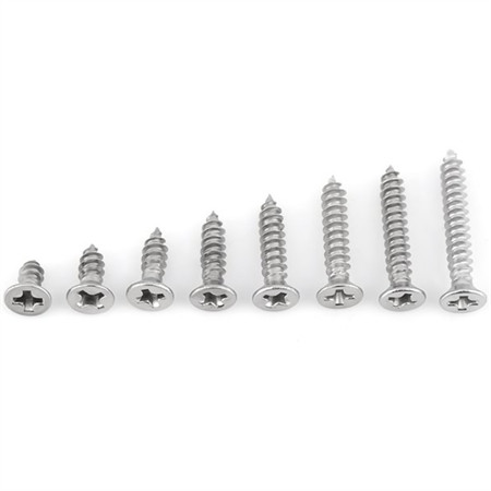 Self Tapping Pan Ss 304 Flat Head Stainless Steel Screw 316 Self Tapping Screw 304 Self Tapping Screw A4 Self Tapping Screw